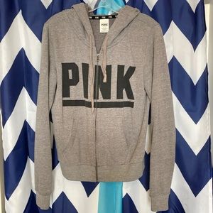 PINK Zip Up Hoodie